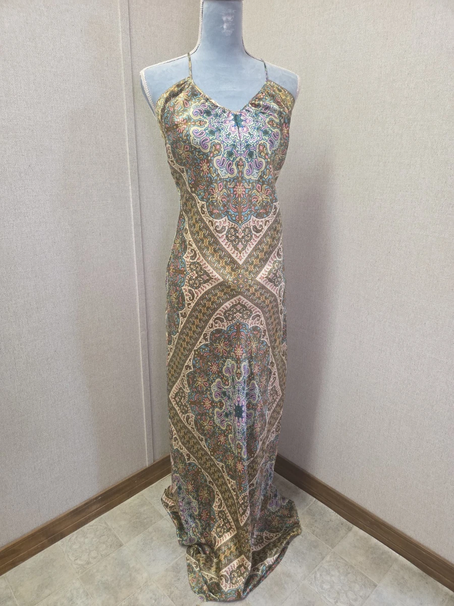 vintage nicole miller silk dress Nicole Miller Vintage Matchbooks Silk Dress (M) Boontique