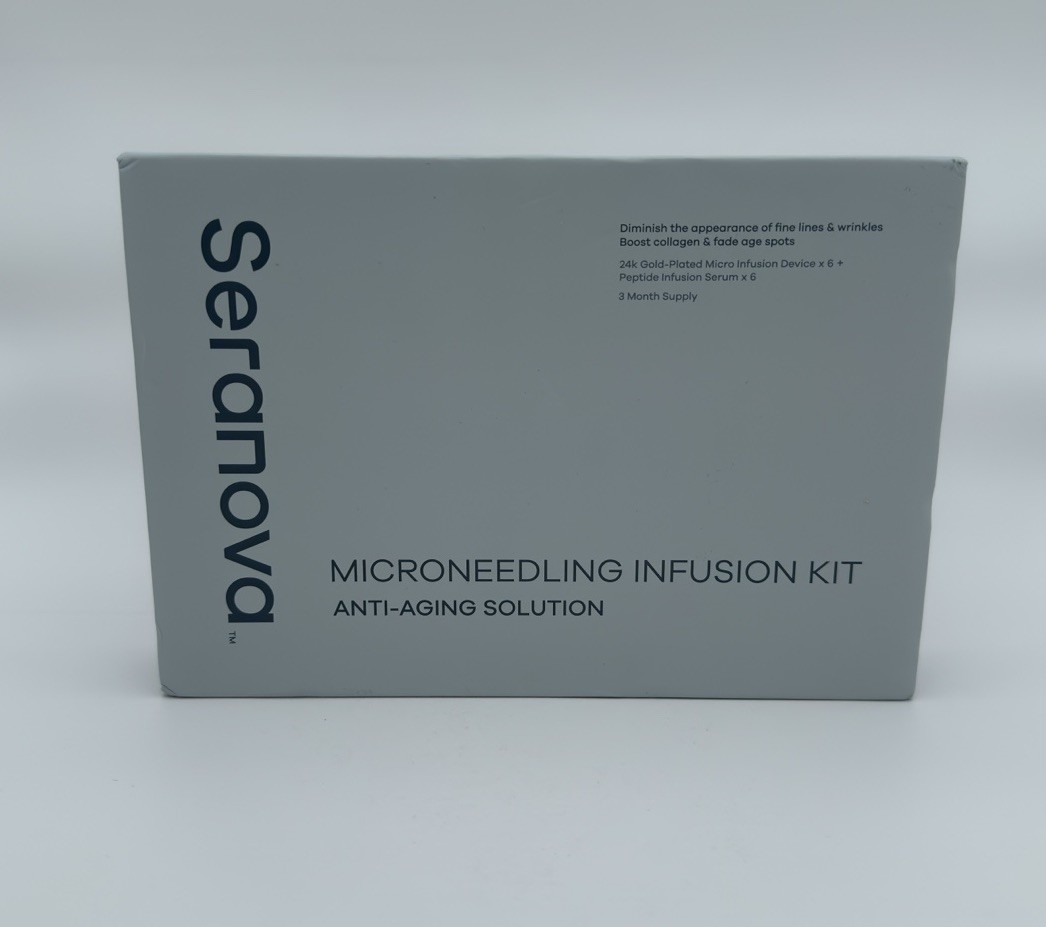 Seranova Microneedling Infusion Kit – Anti-Aging Solution – 3 Month Supply