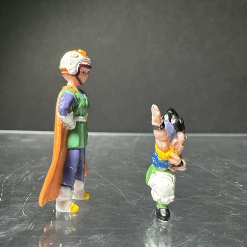 Vintage Dragon Ball Z 1989 Gotenks & Videl grande Saiyagirl minifigure vintage - Foto 4 di 4
