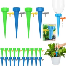 24 Pack Self-Watering Plant Spikes Automatic Bottle Irrigation System Device