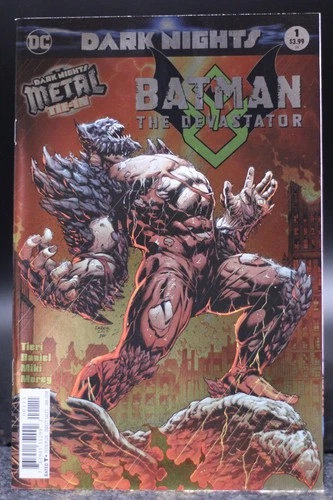 Batman The Devastator (2018) #1 Jason Fabok Foil Cover Dark Nights Metal NM