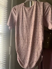 Pink Floral Shirt Size Small Hello Miss Great Condition With Tag