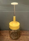 Vintage 1970’s Yellow Federal Housewares Glass Food Chopper