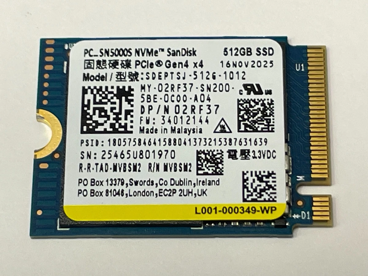 N SanDisk NVMe PCIe SSD 512GB 本体 SanDisk M.2 Interface 512 GB Solid State Drives for sale | eBay