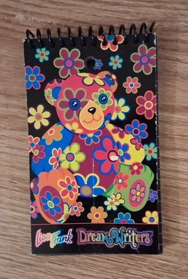 Lisa Frank Dream Writers Small Spiral Notepad  Blossom Bear