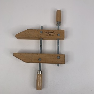 JORGENSEN No. 1 Hand Screw 10'' Adjustable Wood Shop Clamp