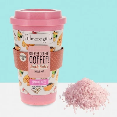 Official Gilmore Girls Coffee Cup Bath Salts from Mad Beauty