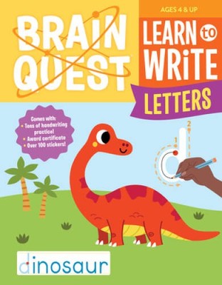 Brain Quest Learn to Write: Letters - Paperback By Workman Publishing - GOOD