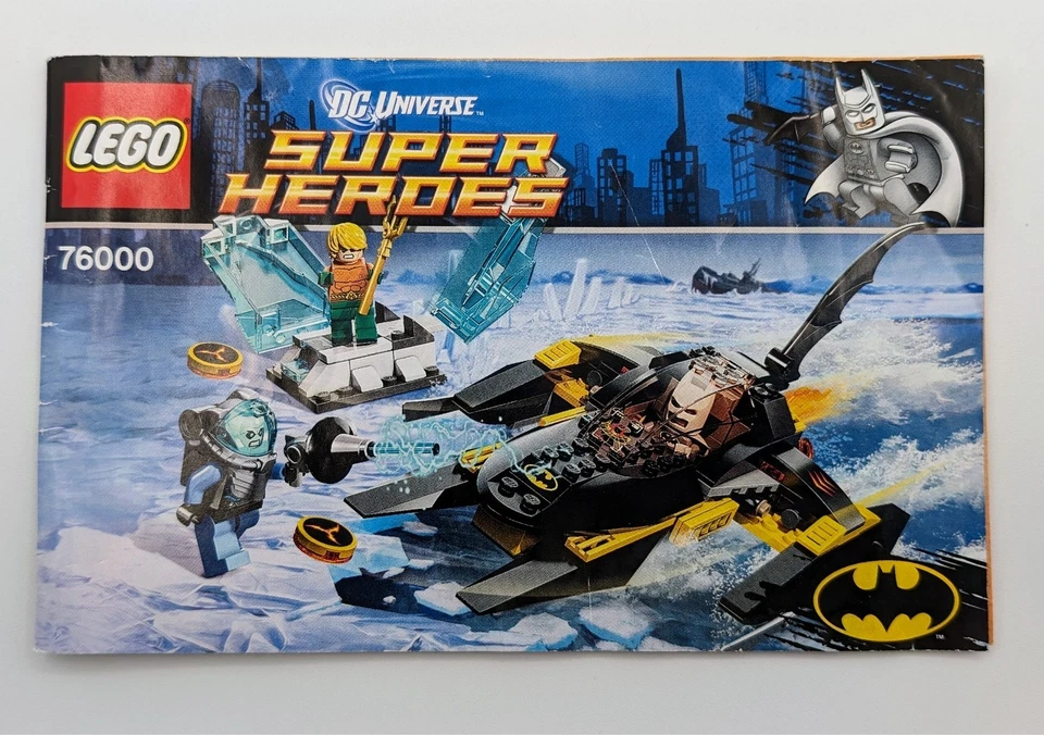 LEGO DC Comics - Arctic Batman Vs Mr. Freeze: Aquaman on Ice (76000), sin minifiguras Foto 2 de 4