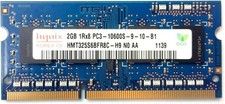 Hynix 4gb 2 x 2GB SODIMM 1Rx8 PC3-10600S Laptop memory RAM