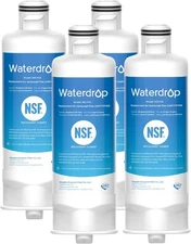 Waterdrop Refrigerator Water Filter, Replacement For Samsung DA97-17376B, (4)