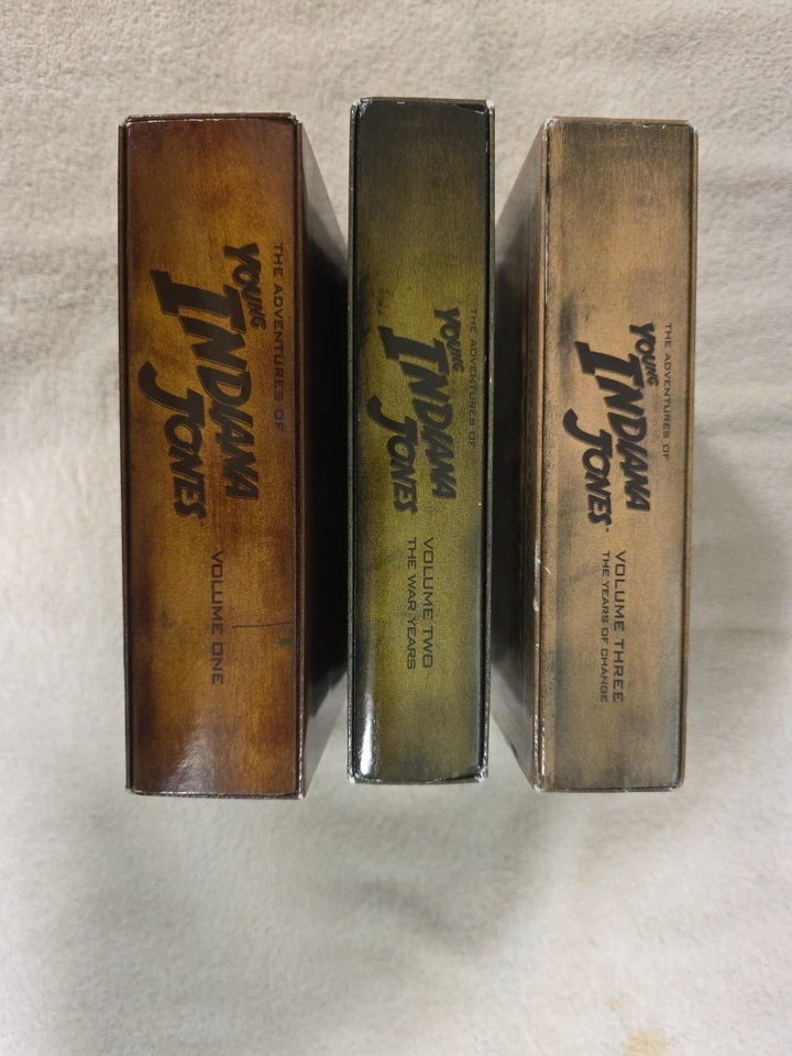 The Adventures of Young Indiana Jones The Complete Series Vol 1-3 DVD Box Sets - Image 2 of 3