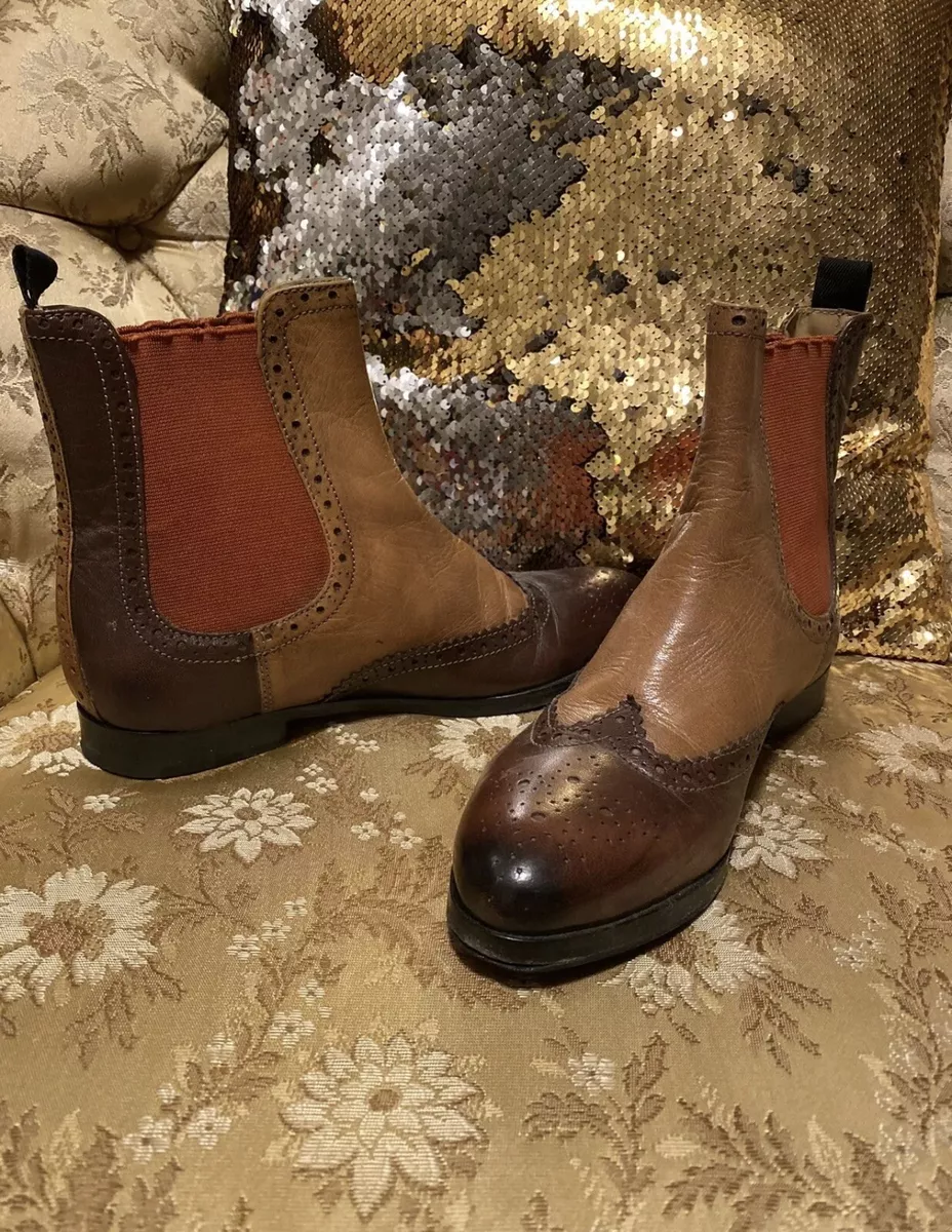 Melvin Hamilton AMELIE Boot. Brown Leather size 36 us size 6 5