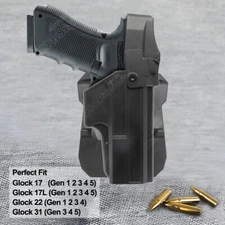 Level 3 Police Duty Holster For Glock 17 17M 17C Glock 22 Glock 31 Holster