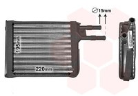 VAN Wezel 09006128 WäRmetauscher, Innenraumheizung FüR CitroËN