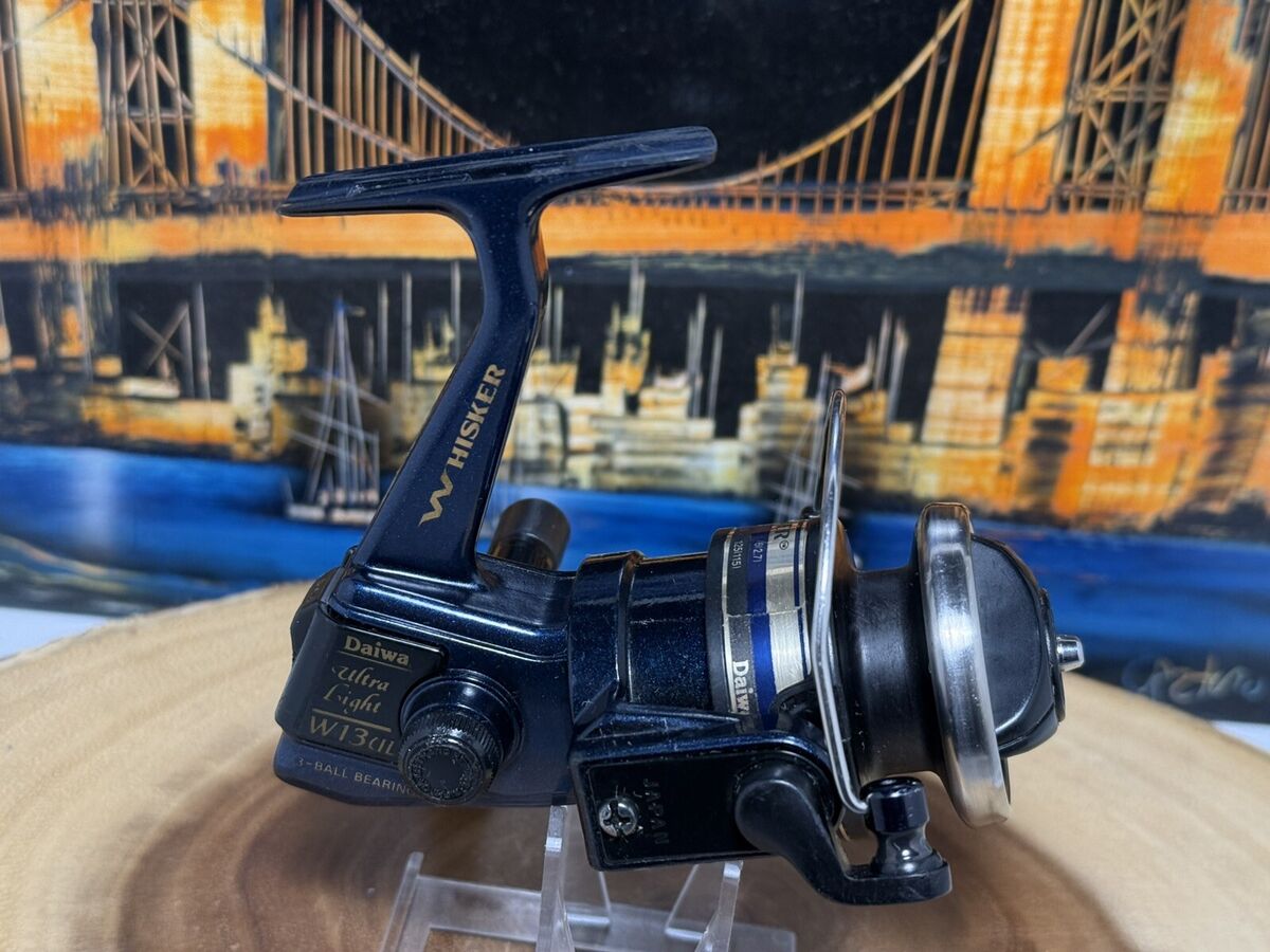 RARE*** Vintage Daiwa Whisker W13UL Ultralight Spinning RARE*** Vintage Daiwa Whisker W13UL Ultralight Spinning