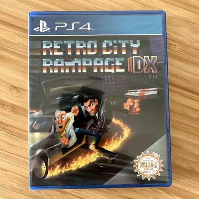Retro City Rampage DX 2,000 New/Sealed PlayStation