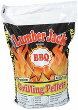 Lumberjack Brand BBQ Smoking Pellets - 20lb Bag - High Quality 100% Wood