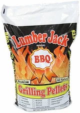 Lumberjack Brand BBQ Smoking Pellets - 20lb Bag - High Quality 100% Wood 