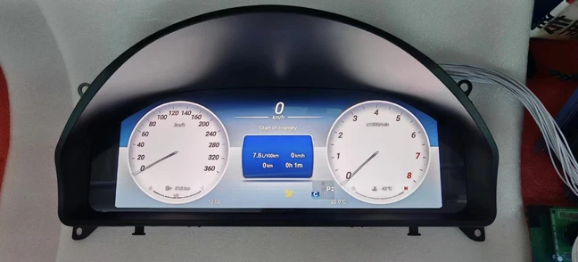 Car LCD Digital Dashboard Instrument For Mercedes Benz GLK 2008~2015 - Изображение 2 из 4