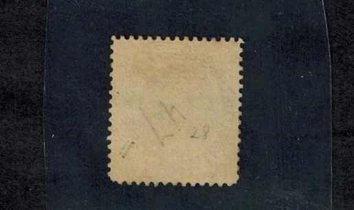 Newfoundland 1892 SG 61 Reissued 12 Cents Brown Paler Colour MHR F/VF CV L90 - Image 2 of 2