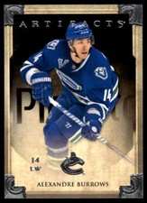 2013-14 Upper Deck Artifacts #5 Alexandre Burrows Vancouver Canucks Hockey Card