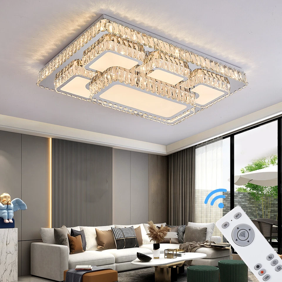 LED Deckenleuchte TY3019 Mit Fernbedienung/App Lichtfarbe Helligkeit einstellbar - Bild 4 von 4