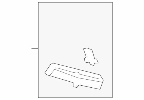 Soporte de retención derecho para Ford Fiesta 2011-2019 (P/N AE8Z-17E856-A)