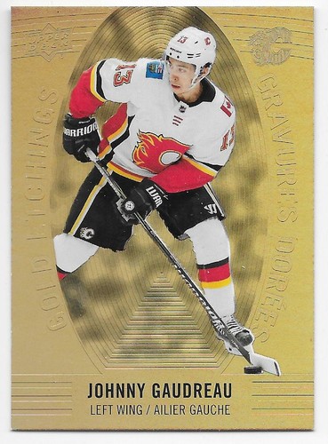 19/20 UPPER DECK TIM HORTONS GOLD ETCHINGS Hockey (#GE1-GE10) U-Pick From List - Picture 6 of 11