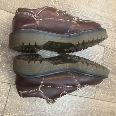 Dr. Martens 10940 Brown Leather Chunky Y2K Low Shoes AW004 Dr. Martens 10940 Brown Leather Chunky Y2K Low Shoes AW004