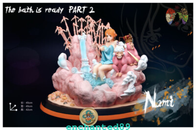 FL Studio One piece Take a bath Sexy Nami GK Collector Resin