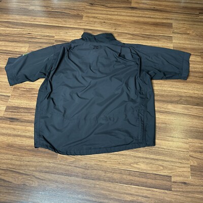 Zero Restriction Windbreaker Jacket Men's Large Golf 1/4 Zip