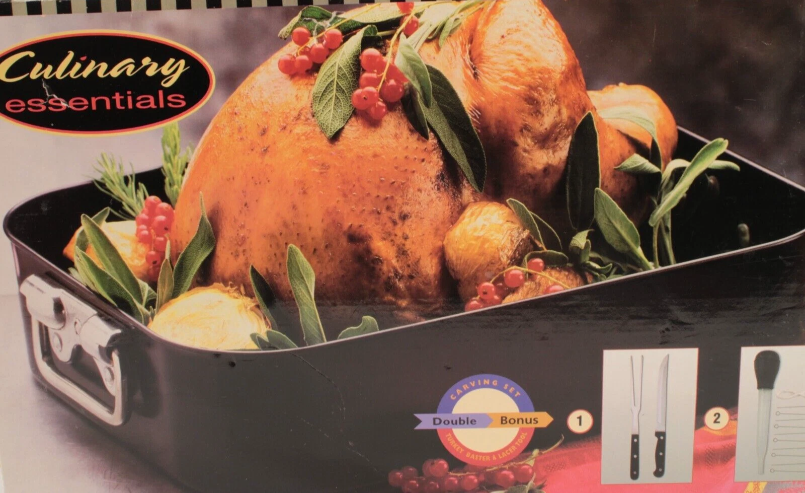 Turkey Roaster with Removable Rack Only Gently Used 16 X 12 X 3-3/4 Inches
Opens in a new window or