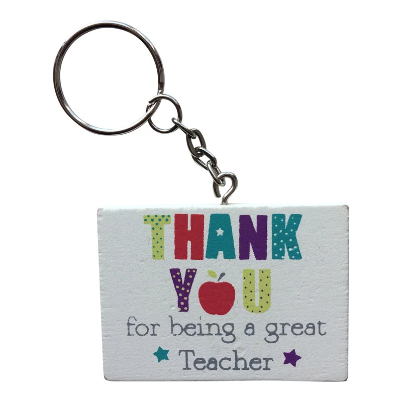 Thank you teacher clearance keyrings