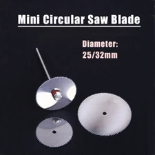 25/32mm Mini Stainless Steel Circular Saw Blade Ultra-thin Cutting Disc For Wood