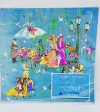Charm Wraps Gift Wrap Wrapping Paper Birthday Vintage 2 Sheets New & Sealed