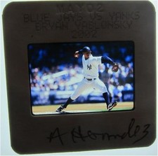 Adrian Hernandez NEW YORK YANKEES MILWAUKEE BREWERS PITCHER  ORIGINAL SLIDE 1
