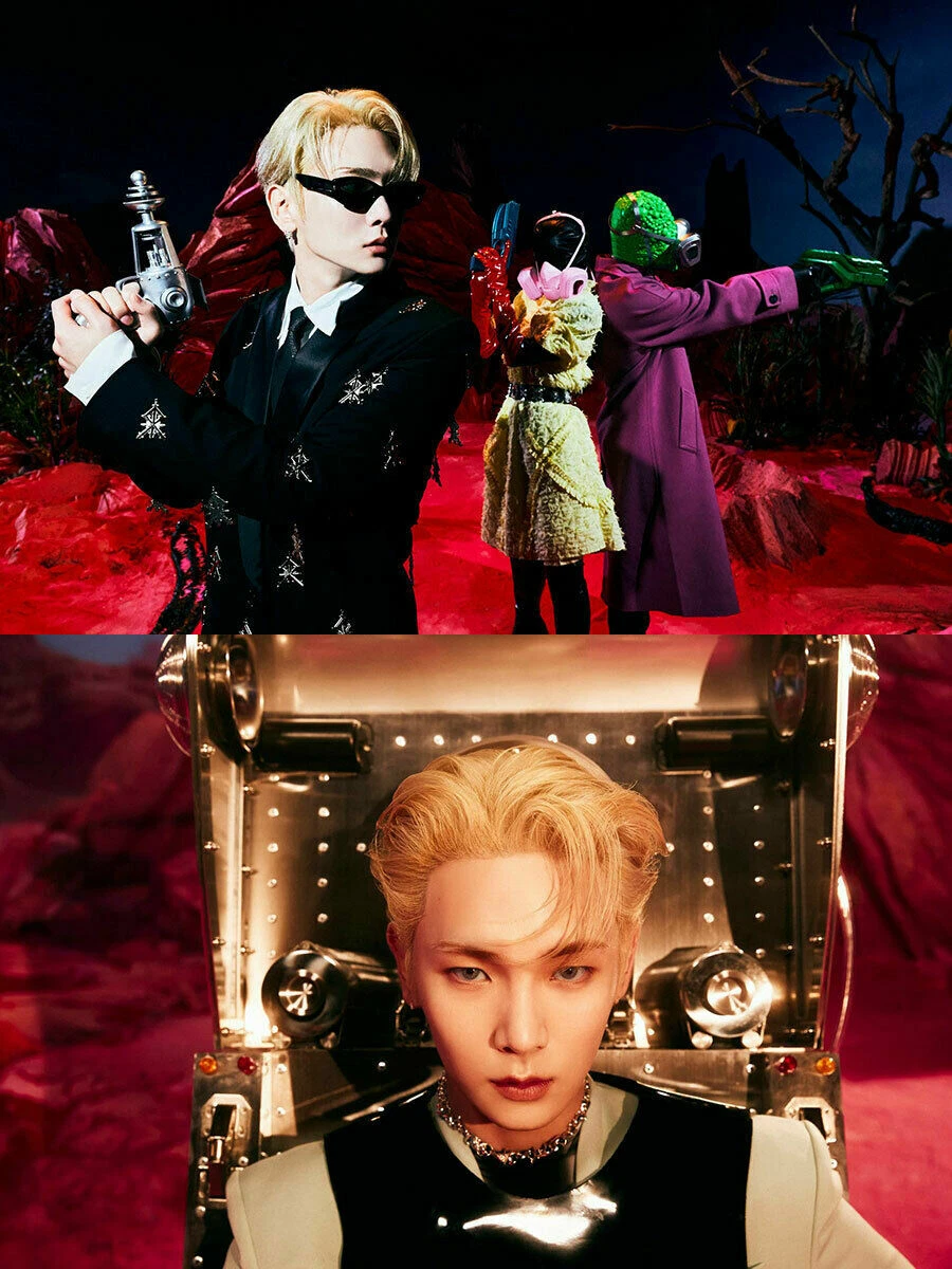 SHINEE KEY [BAD LOVE] Album SPACE RAY GUN+BOX SET 2CD+POSTER
