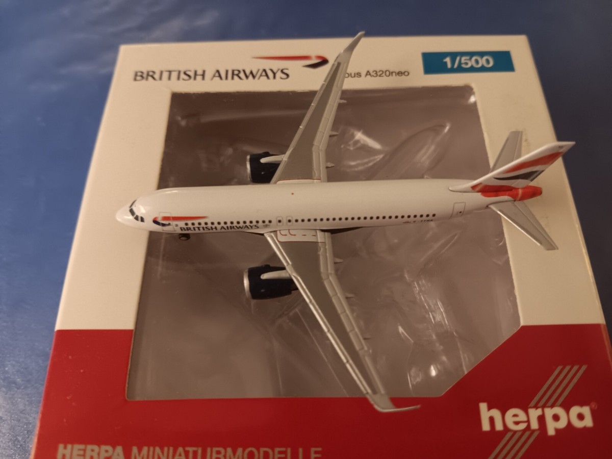 1:500 Herpa Wings British Airways A 320 Neo | eBay