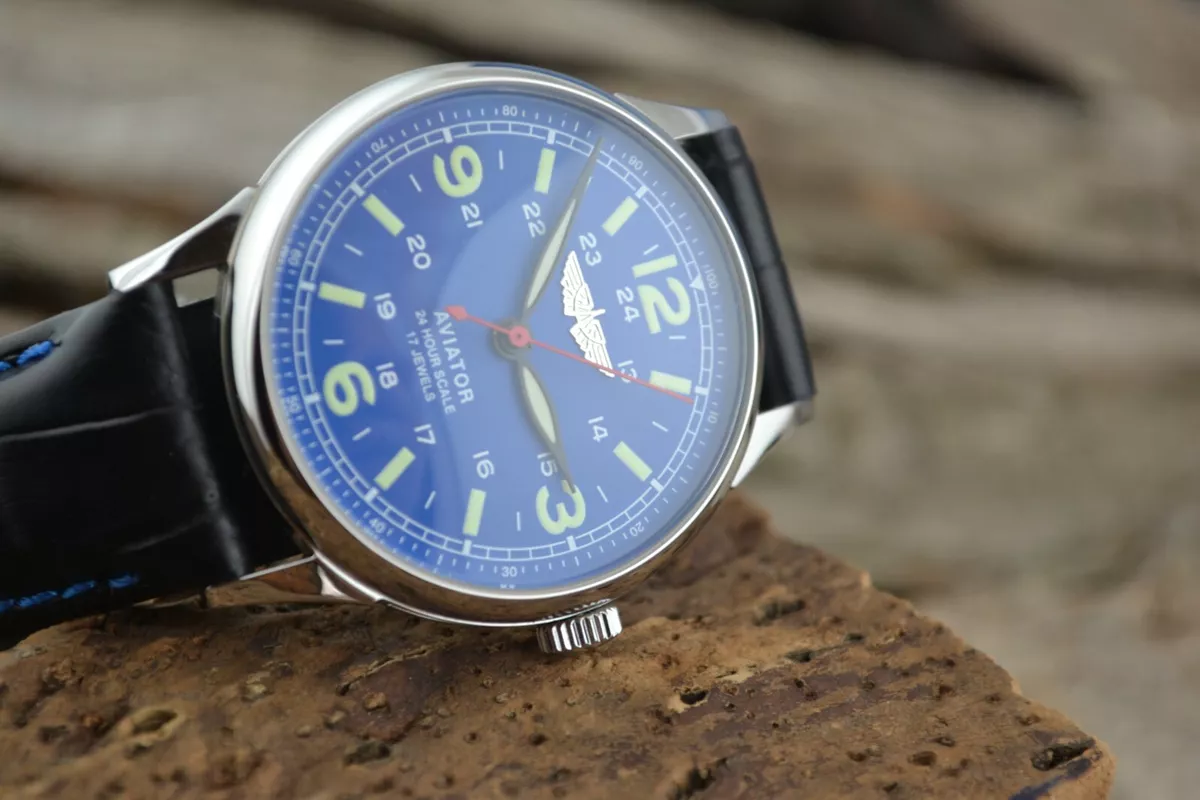Vintage watch Raketa Aviator Shturmanskie Watches for men military watch soviet