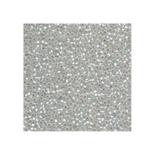 Miyuki Seed Beads 11/0 11-1F Matte Silver Lined Crystal Glass 24g Size 11
