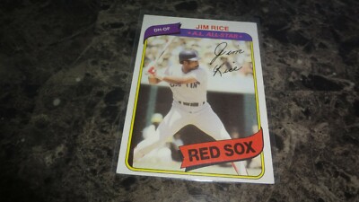 1980 TOPPS #200 JIM RICE BASEBALL CARD | eBay