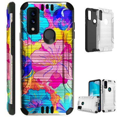 Silverguard Case for AT&T Maestro 3 U626AA Phone Case Cover YELLOW HIBISCUS FLWR