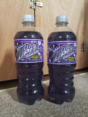 FULL Mountain MTN Dew Game Fuel Mystic Punch 20oz Bottle  SEALED LIMITED EDITION