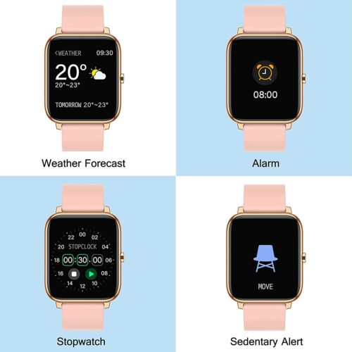 Smartwatch con monitor pressione sanguigna frequenza cardiaca per Samsung Galaxy A14 5G - Foto 29 di 38