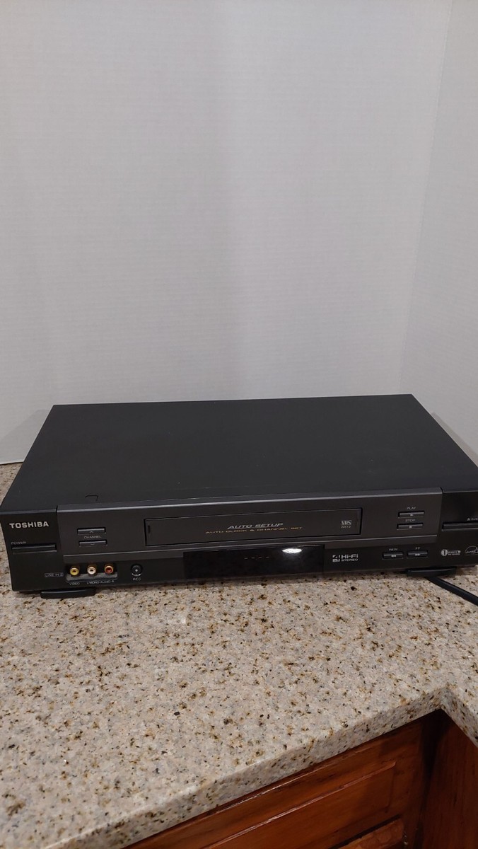 Toshiba Video Cassette Recorder 4 Head HiFi Stereo Model:W