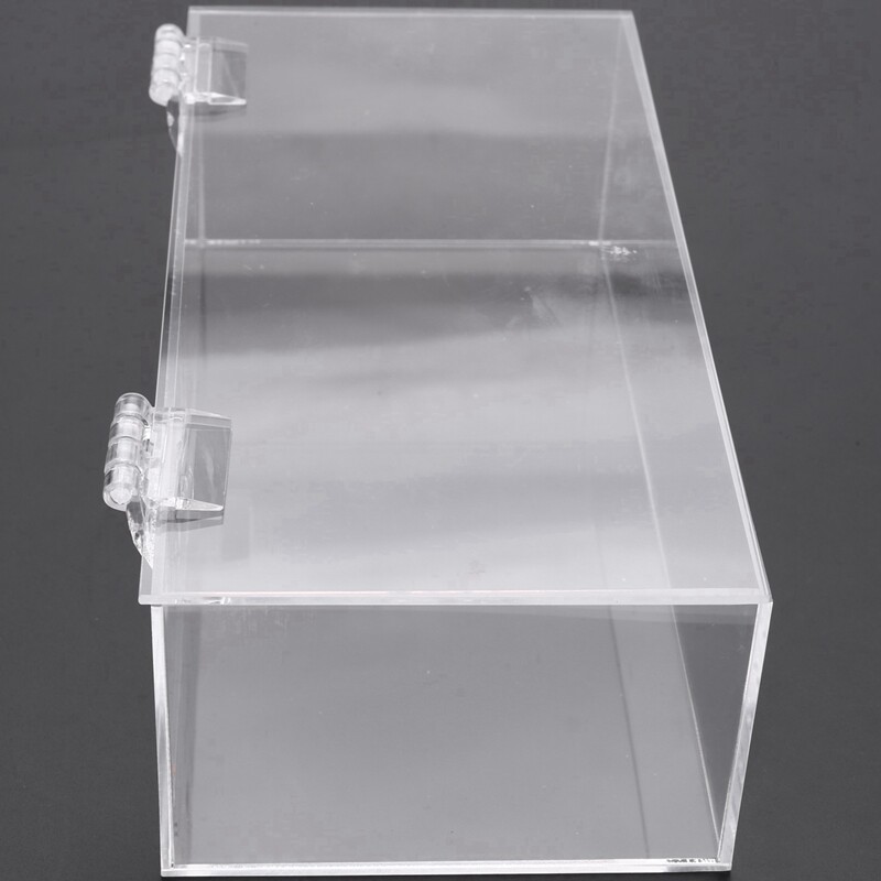 Nonporous Acrylic Clear Tissue Box Einwege Aufbewahrungsbox Handschuhe