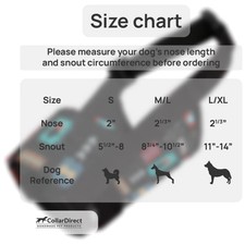 Breathable Anti-Biting Dog Muzzle, Tribal Nylon, M/L