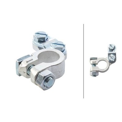 ORIGINAL  Hella 8KX 043 021-031 Batteriepolklemme Rechts