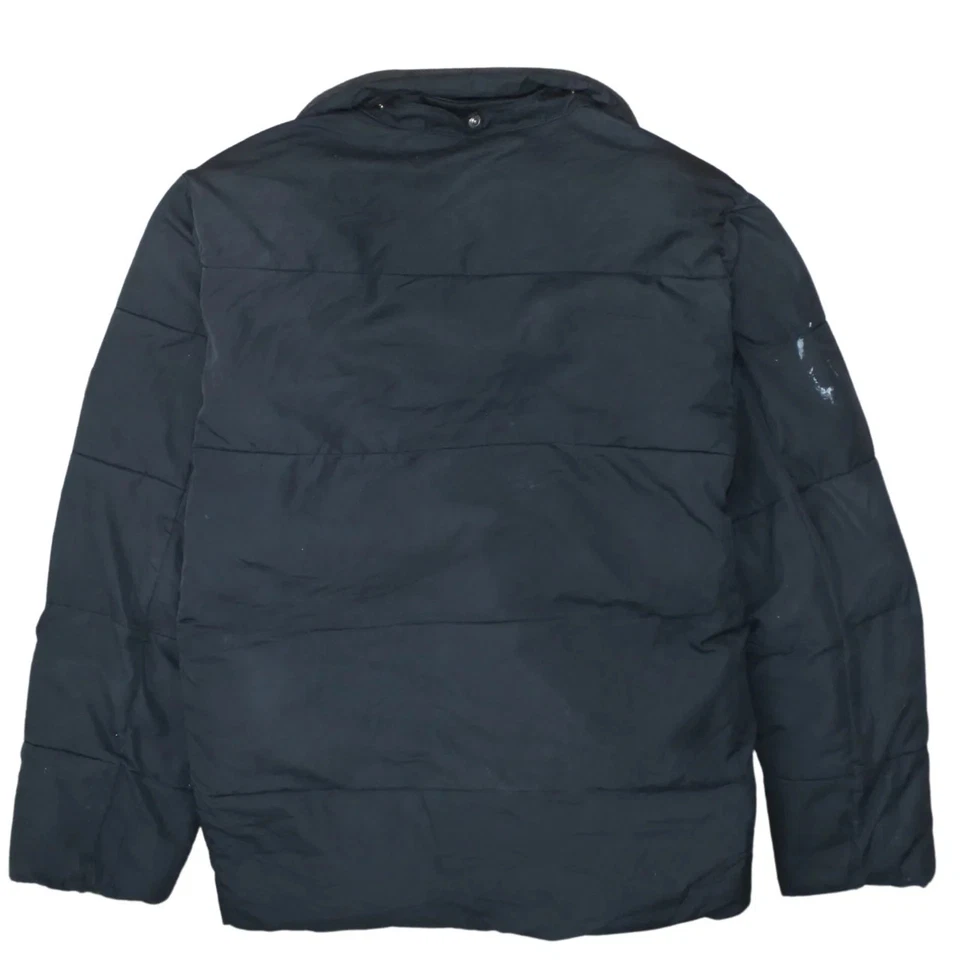 Gap 90's Plain Full Zip Up Puffer Jacket XXLarge (2XL) Black - Image 2 of 4